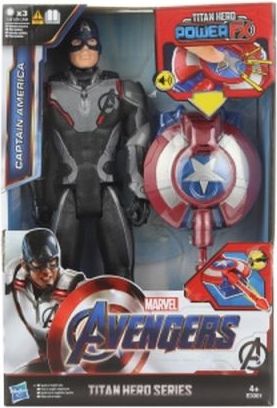 Lamps Avengers Titan Hero Power FX Kapitán Amerika 30cm figurka - obrázek 1
