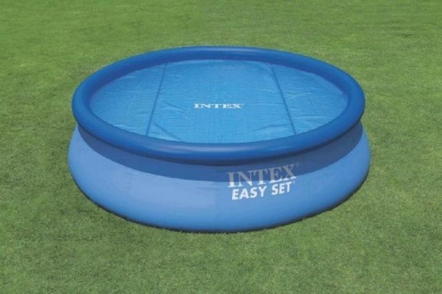 Teddies Krycí plachta solar pro bazén s prstencem Intex 244 cm - obrázek 1