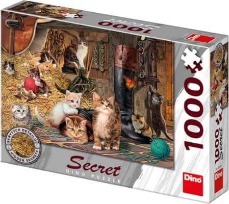 Dino Kočičky 1000D secret collection - obrázek 1