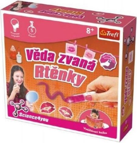 Trefl Věda zvaná Rtěnky vědecká sada 5 pokusů Science 4 you - obrázek 1
