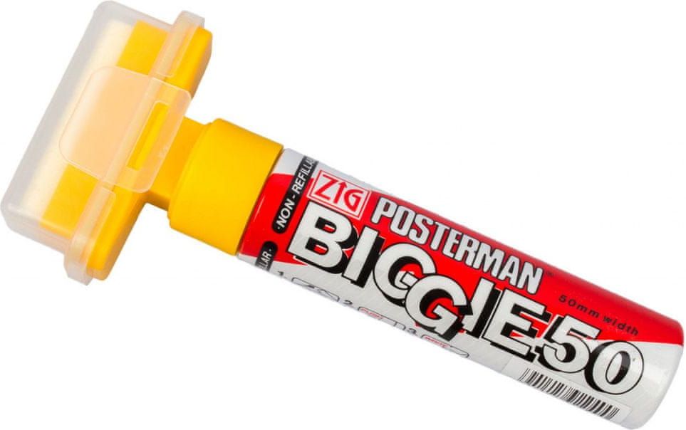 AHProfi Fixy na sklo voděodolné Posterman Biggie - 50 mm - žlutá - 458030120 | AHProfi - obrázek 1