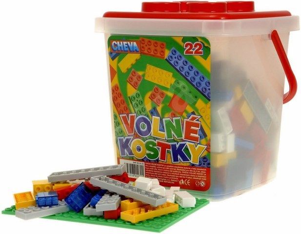 Chemoplast Cheva 22 - Volné kostky-kbelík - obrázek 1