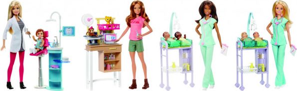 Mattel Barbie Barbie povolání herní set s panenkou - obrázek 1