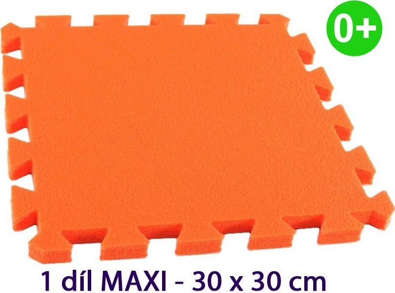 MALÝ GÉNIUS Samostatný díl MAXI silný 0+ (oranžový) - obrázek 1