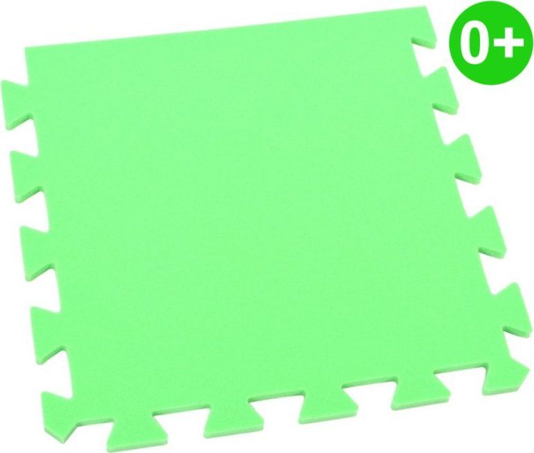 MALÝ GÉNIUS Okrajový díl OPTIMAL silný 0+ (zelený) - obrázek 1