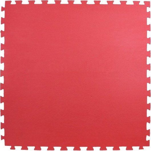 Pěnový koberec - červený 100x100x4cm - obrázek 1