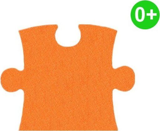 MALÝ GÉNIUS Okrajový díl KLASIK B silný 0+ (oranžový) - obrázek 1