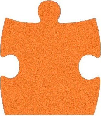 MALÝ GÉNIUS Okrajový díl KLASIK A silný 0+ (oranžový) - obrázek 2