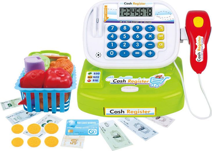 Wiky Wiky Pokladna s příslušenstvím a efekty 18 cm - obrázek 1