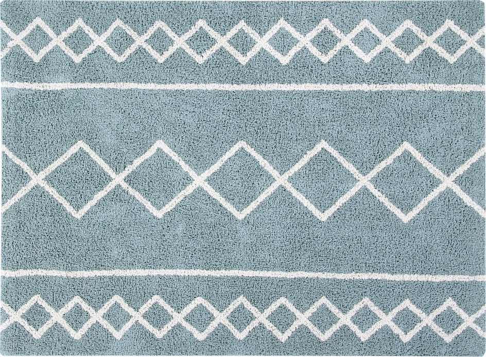 Koberec Ourbaby Oasis 30248-0 obdélník 120x160 cm bílá modrá - obrázek 5