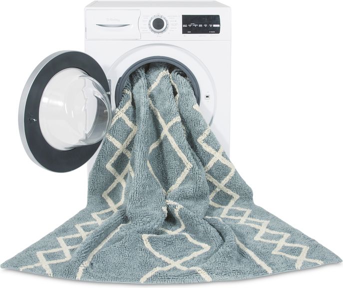 Koberec Ourbaby Oasis 30248-0 obdélník 120x160 cm bílá modrá - obrázek 9