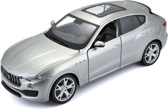 BBurago MASERATI LEVANTE 1:24 stříbrné - obrázek 1