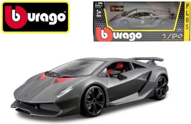 BBurago LAMBORG.SESTO ELEMENTO 1:24 šedá metalíza - obrázek 1