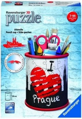 Ravensburger Stojan na tužky I love Prague 54 dílků 3D - obrázek 1