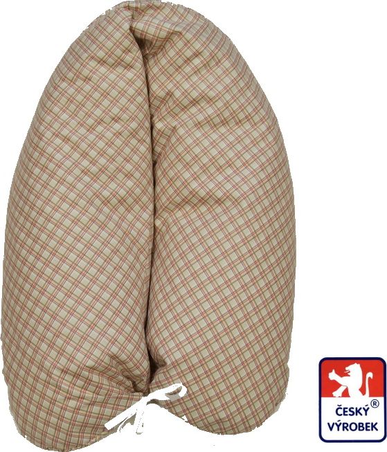 Kojící polštář/rohlík Dětský svět kostička - obrázek 1