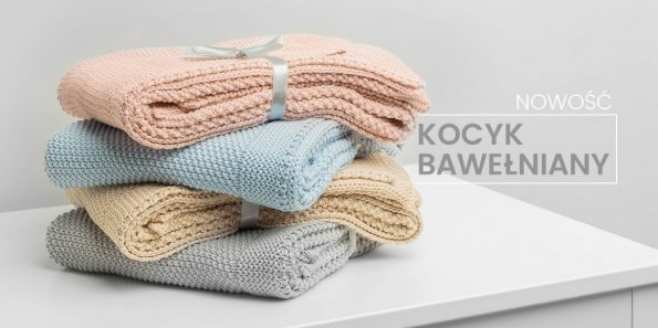 Pletená deka do kočárku Sensillo šedá 100% bavlna - obrázek 2