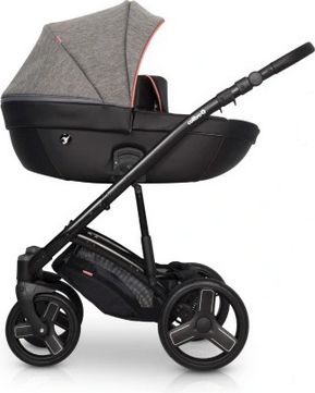 Kočárek Colibro Nesto 2v1, 2020 - šedo/černý - obrázek 1