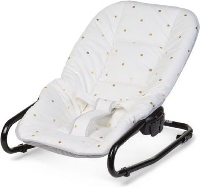 Childhome Houpací lehátko Black Jersey Gold Dots - obrázek 1