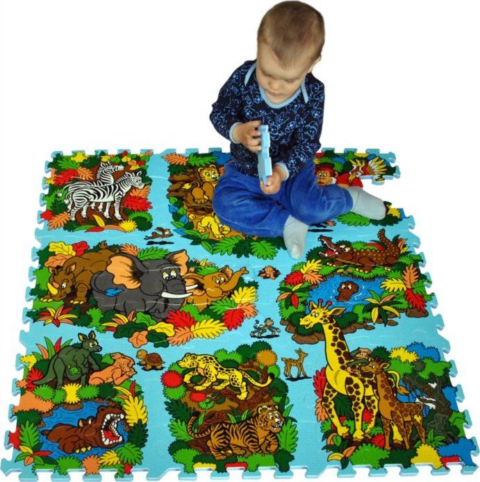LC Pěnové puzzle Džungle - obrázek 1