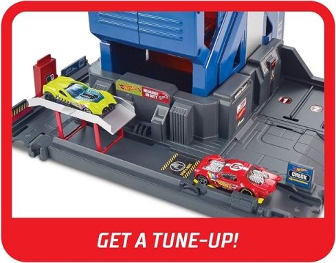 Hot Wheels CITY GARÁŽ SE ZÁVODNÍ DRÁHOU - obrázek 4
