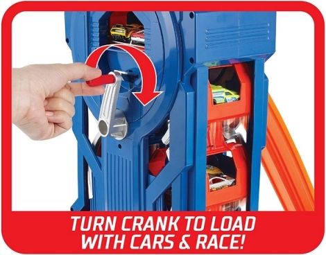 Hot Wheels CITY GARÁŽ SE ZÁVODNÍ DRÁHOU - obrázek 5