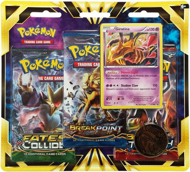 Nintendo Pokémon Giratina 3 Pack Blister - obrázek 1