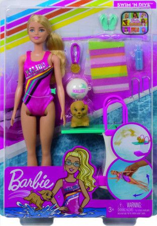 Barbie plavkyně - obrázek 1