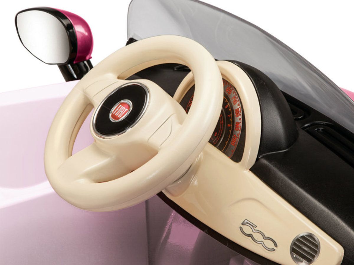 Dětské elektrické vozítko Peg Perégo - Fiat 500 IGED1162 - růžový - obrázek 9