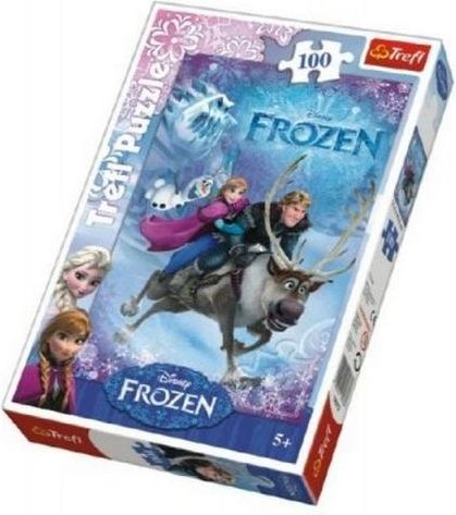Trefl Puzzle Frozen/Ledové království 100 dílků - obrázek 1