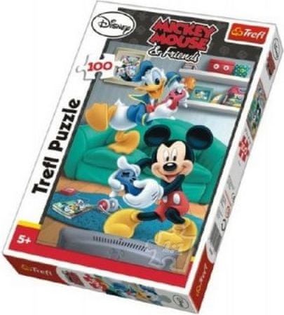 Trefl Puzzle Mickey a Donald Disney 100 dílků - obrázek 1