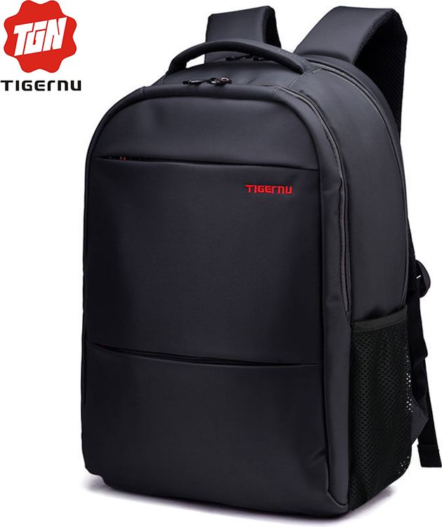 Unisex studentský batoh Tigernu 3032C Černý 18 l - obrázek 2