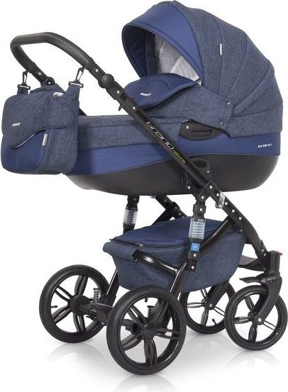 Kombinovaný kočárek Riko Natural Denim 2019 - obrázek 1