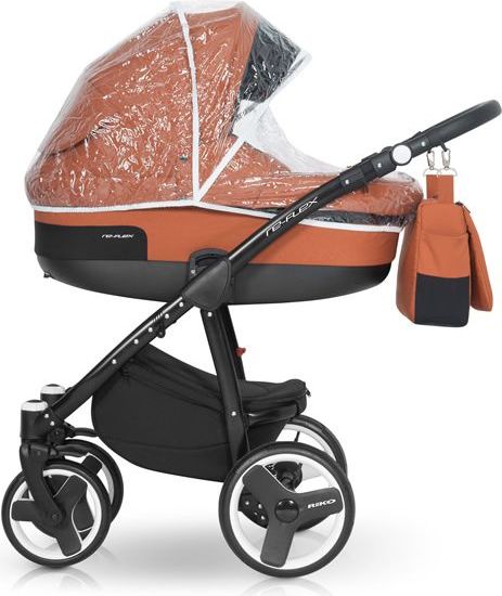Kombinovaný kočárek Riko ReFlex Grey Fox 2019 - obrázek 2