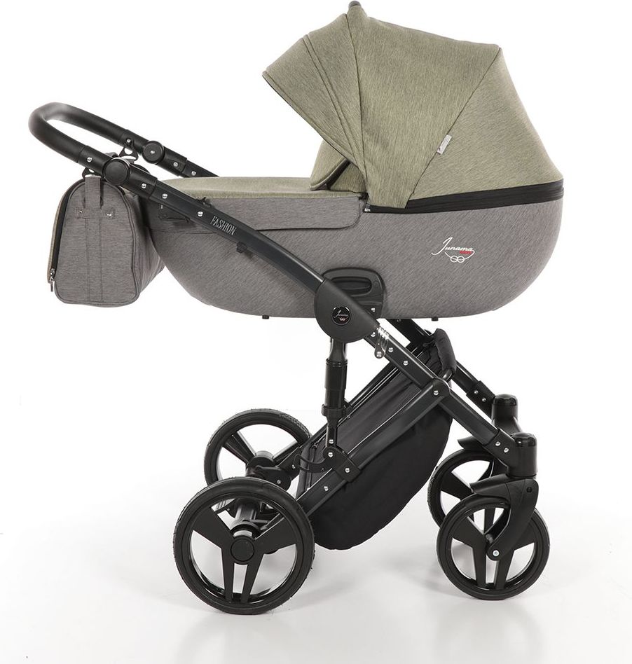 Kombinovaný kočárek Junama Impulse Fashion 04 Olive/Grafit 2019 - obrázek 1