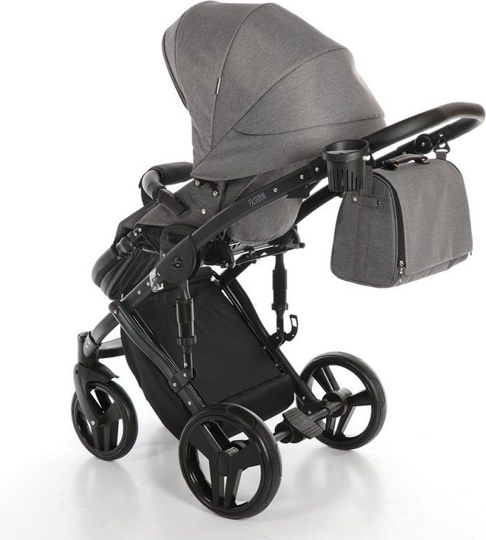 Kombinovaný kočárek Junama Impulse Fashion 04 Olive/Grafit 2019 - obrázek 2