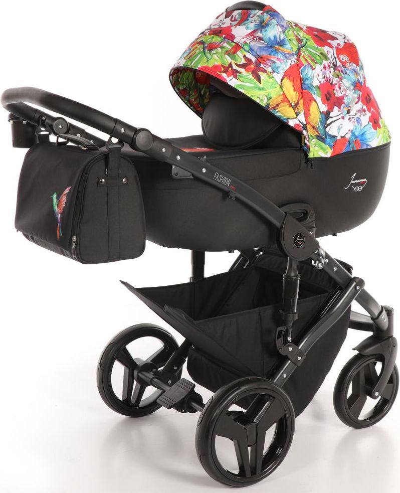 Kombinovaný kočárek Junama Impulse Fashion Pro Jungle 2019 - obrázek 1