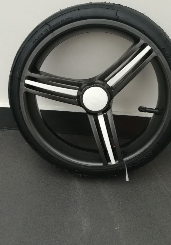 Zadní náhradní kolečko Bebetto Graphite - obrázek 1