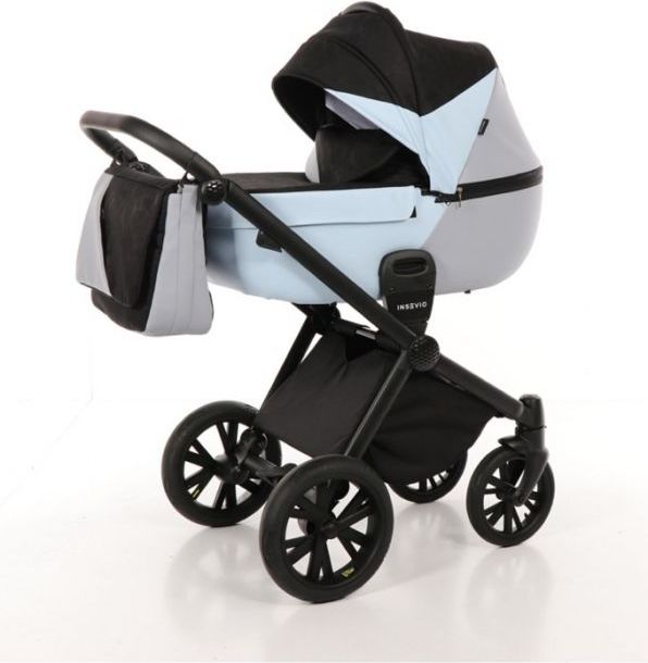 Kombinovaný kočárek Junama Geographic 03 Light Blue 2019 - obrázek 1