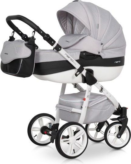 Kombinovaný kočárek Riko Nano Ecco Carbon 2019 - obrázek 1