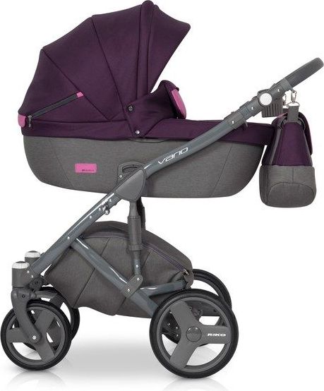 Kombinovaný kočárek Riko Vario Purple 2019 - obrázek 1