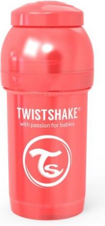 Kojenecká láhev 330 ml Twistshake Anti Colic Pearl - obrázek 1
