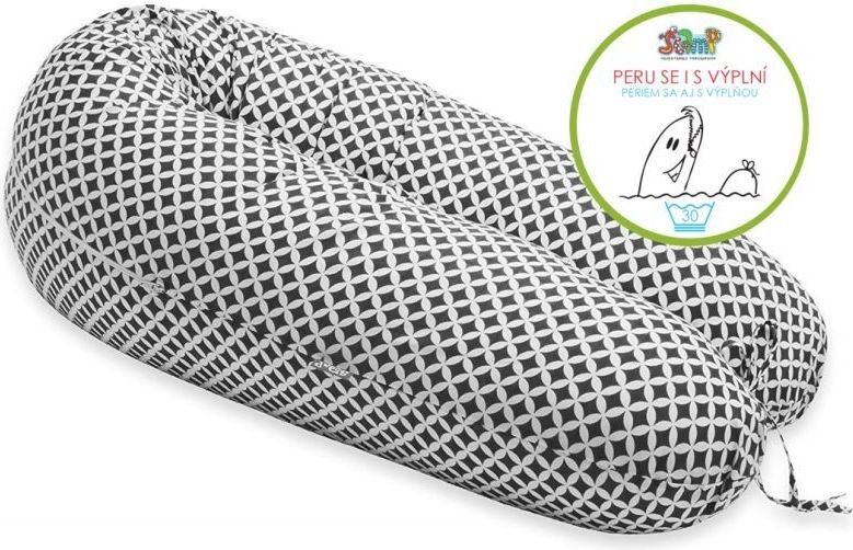 Kojící polštář Scamp 160x30cm Pick Black 2019 - obrázek 1
