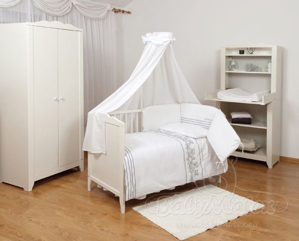 Baby Matex Bianco Twins bavlněné povlečení 3 dílné - obrázek 1
