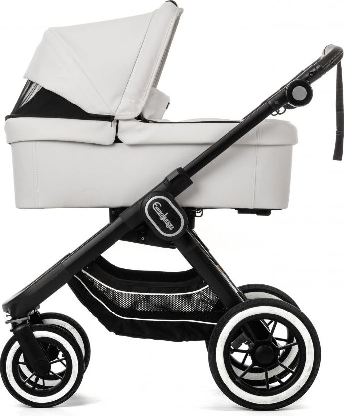 Hluboká korbička Emmaljunga NXT90/NXT60/NXT90 F/NXT60 F 2019 Leatherette White - obrázek 2
