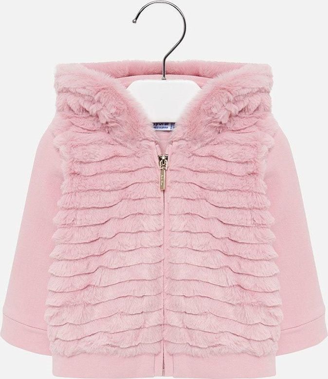 Mikina Mayoral Kožíšek Pink 7 let - obrázek 1
