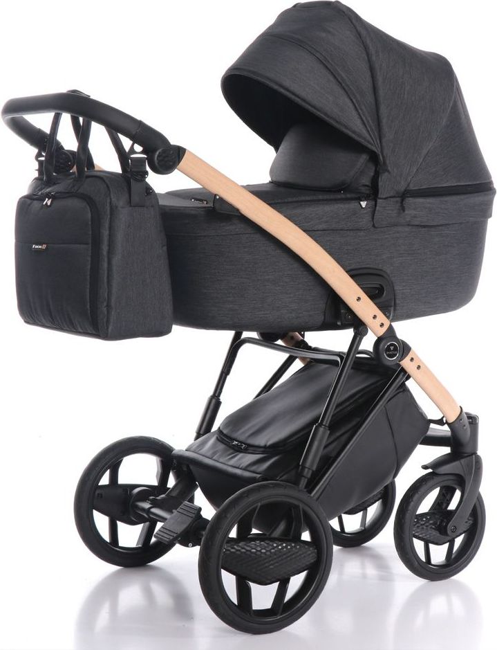 Kombinovaný kočárek Invictus V-Plus 2.0 Wood - obrázek 1