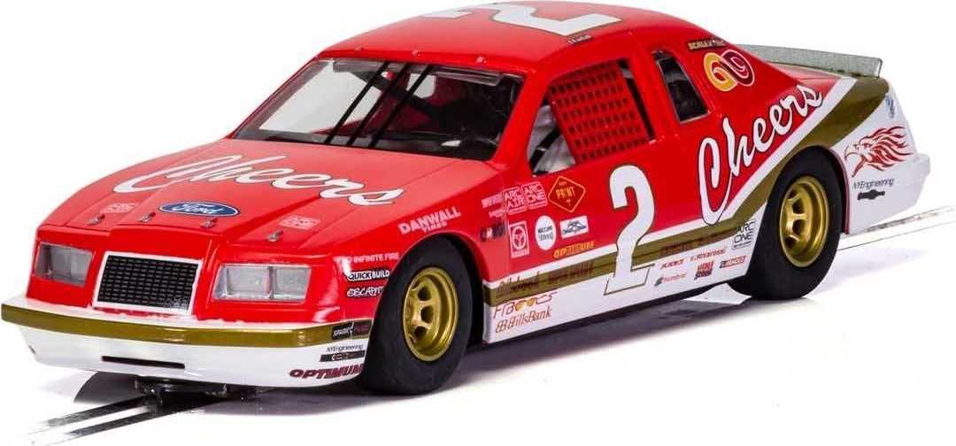 Autíčko Super Resistant SCALEXTRIC C4067 - Ford Thunderbird - Red & White (1:32) - obrázek 1