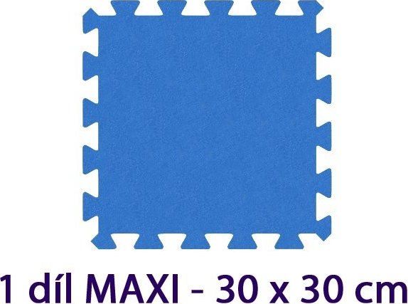 MALÝ GÉNIUS Samostatný díl MAXI 8mm (modrý) - obrázek 2
