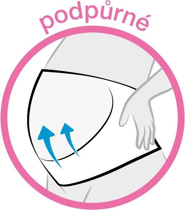 MEDELA Těhotenský břišní pás černý L - obrázek 2