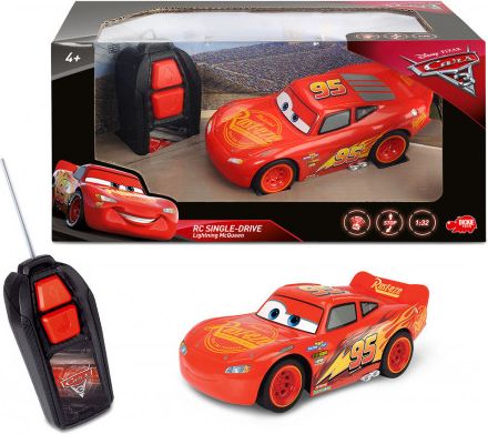 RC Cars 3 Blesk McQueen Single Drive 1:32,1kan - obrázek 1